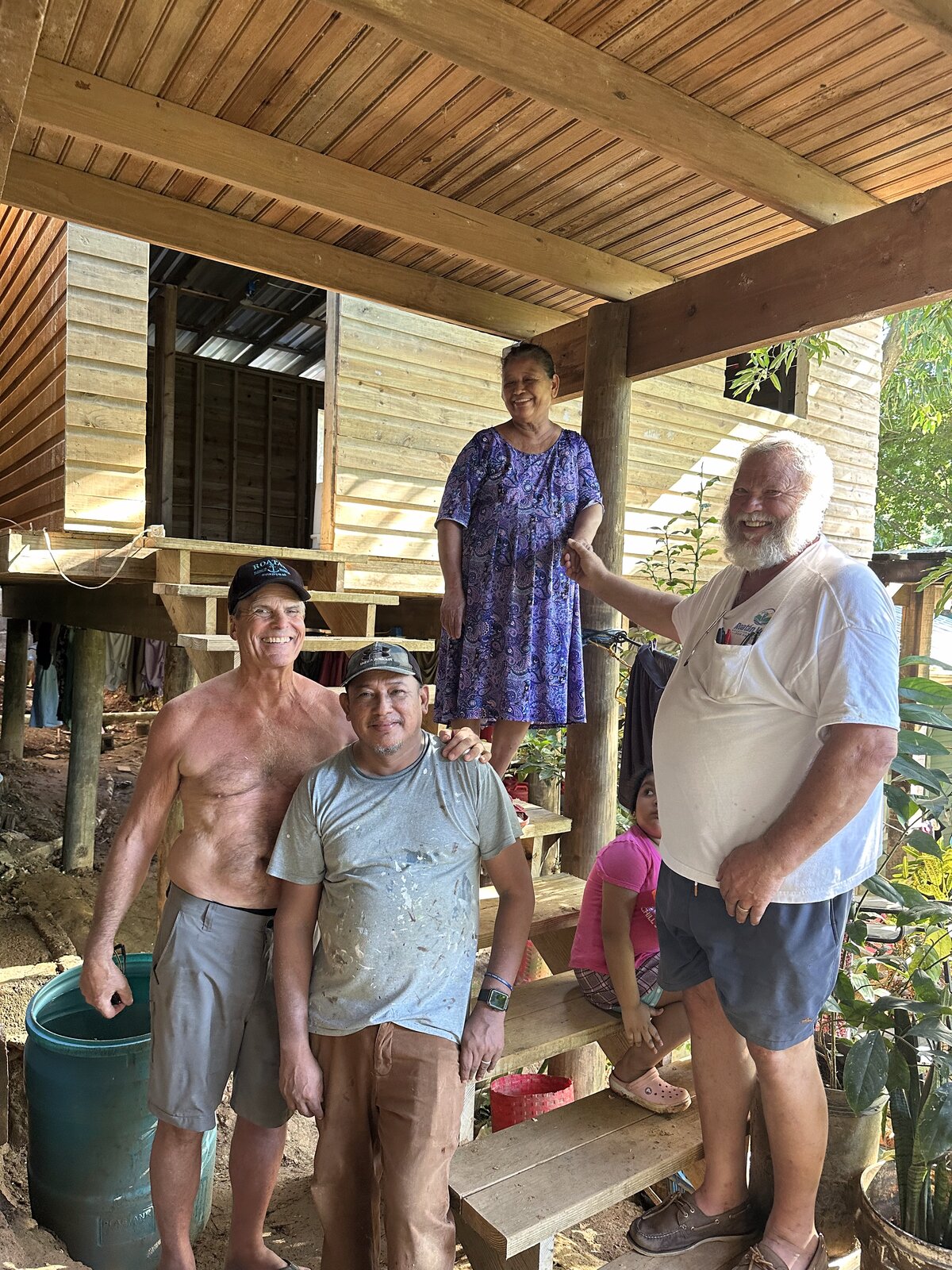 A family receives their new home built by RVT students — Hearts for Homes 2026